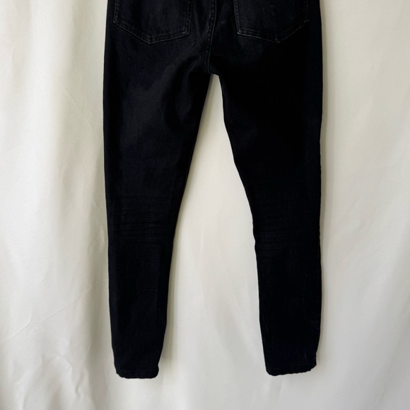Reformation Women’s 27 Black Mid Rise Skinny Jeans Organic Cotton Sustainable - Picture 10 of 13